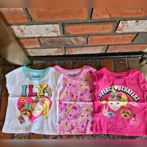 JoJo Siwa Emoji T-Shirt Trio